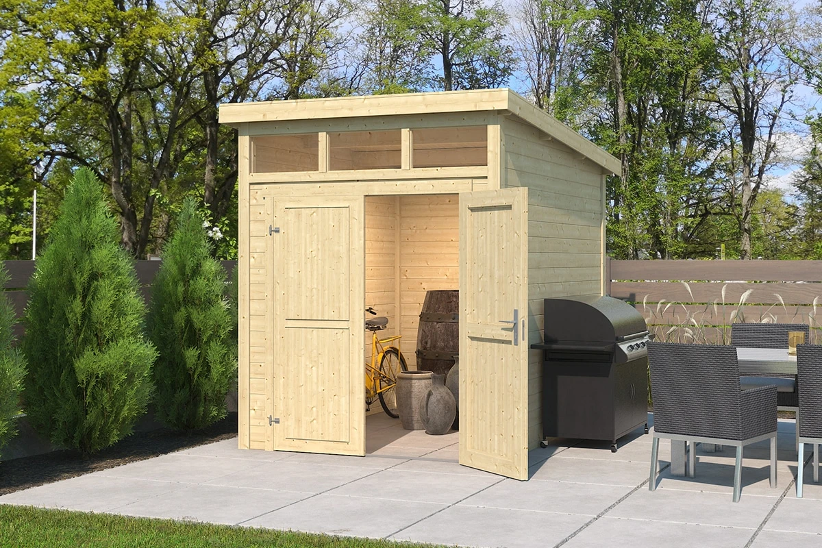 Outdoor Life Blokhut Kibo 2 200 x 250 cm - Afbeelding 2